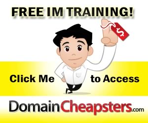 Cheap domains and free IM training at Domain Cheapsters